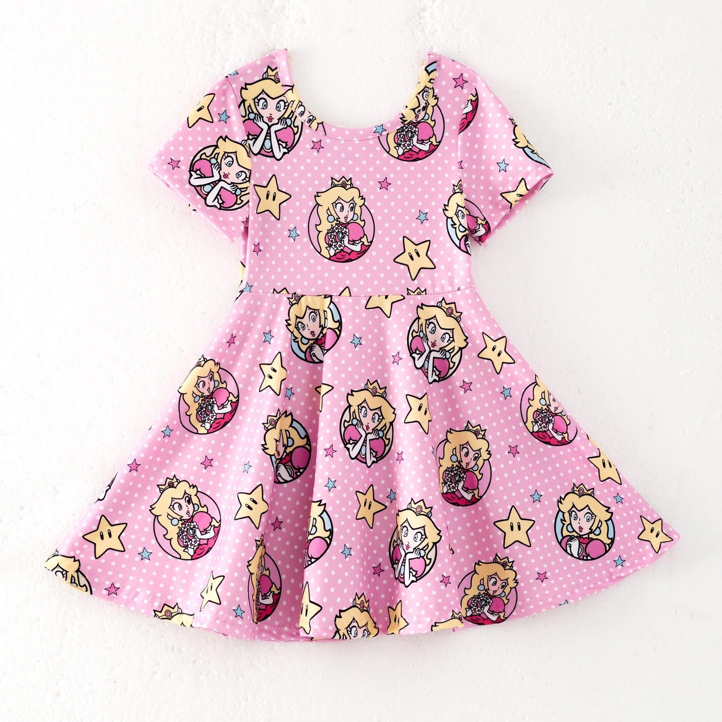 Character Twirl Dress (Peach) | Preorder