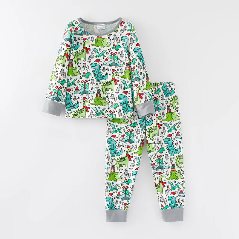 Dino Christmas Pjs | Pre Order