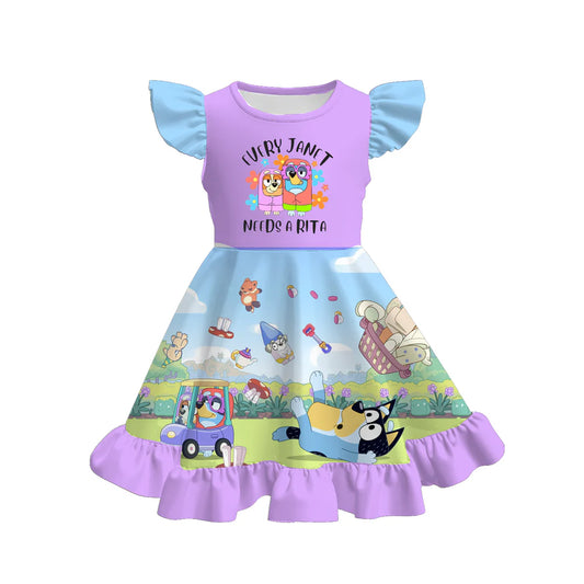 Character Print Dress | Preorder