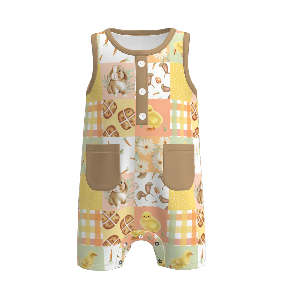 Spring Boy Romper  | Preorder