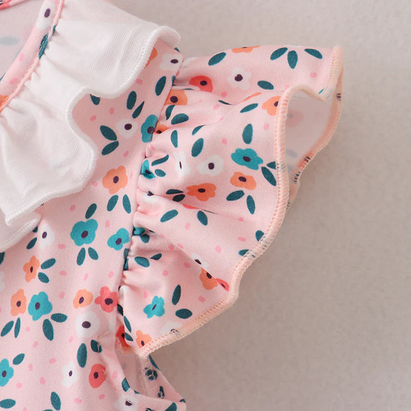 Peaches & Flowers Dress | Preorder