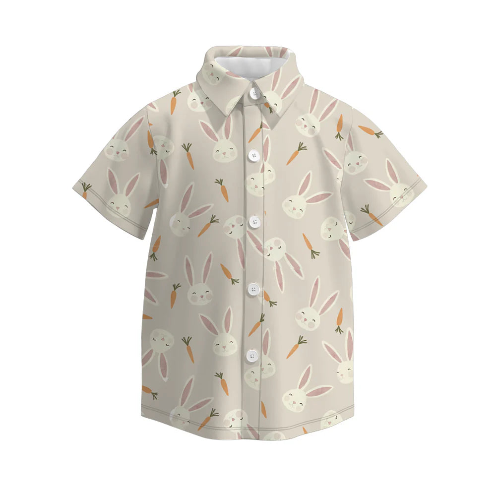 Easter Print Dress Shirt | Preorder