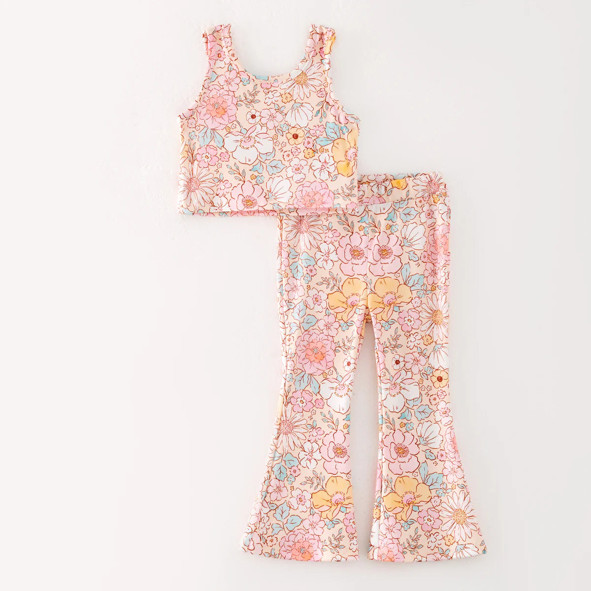 Flower Print Twill Set (2)| Preorder