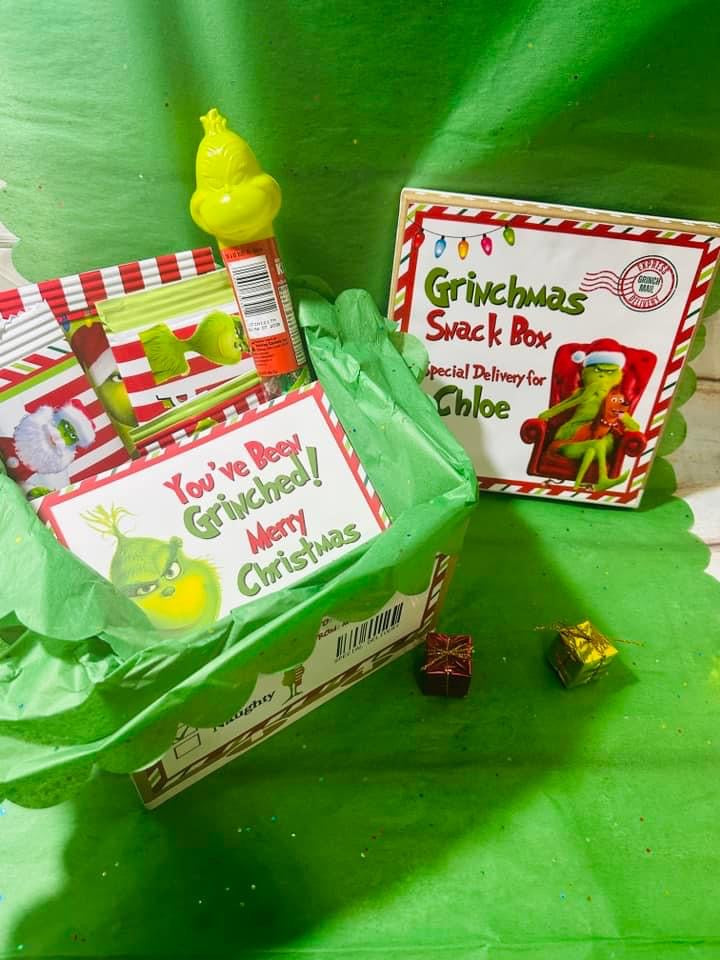 Grinch Snack Box | Local Preorder