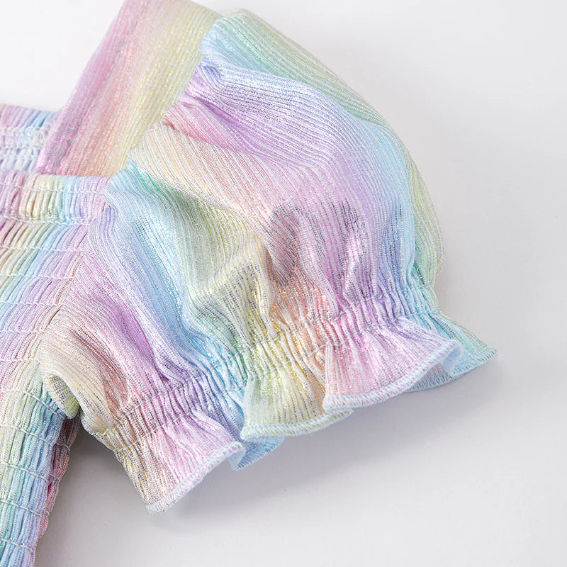 Rainbow Smock Dress | Preorder