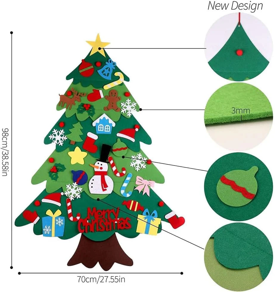 DYI  FELT LIGHT UP TREE | PRE ORDER