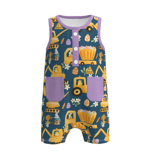 Spring Boy Romper  | Preorder
