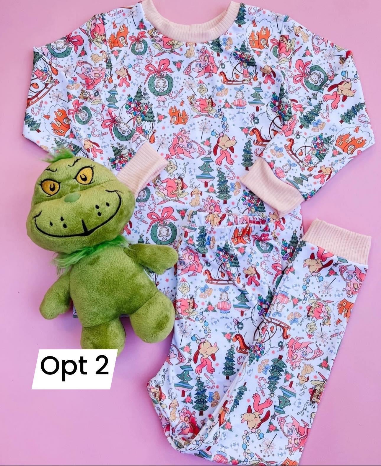 Grinch PJs |  Pre Order