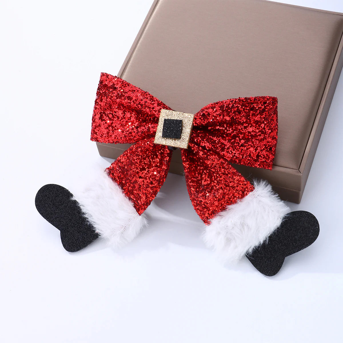 Santa’s Favourite  Christmas Bow | Stock