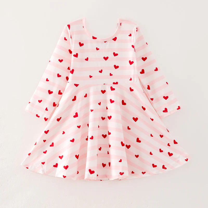Love Print Twirl Dress | Preorder