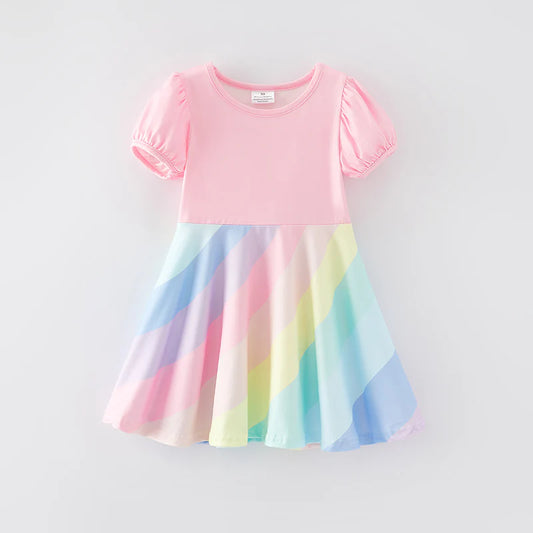 Rainbow 🌈 Twirl Dress | Preorder