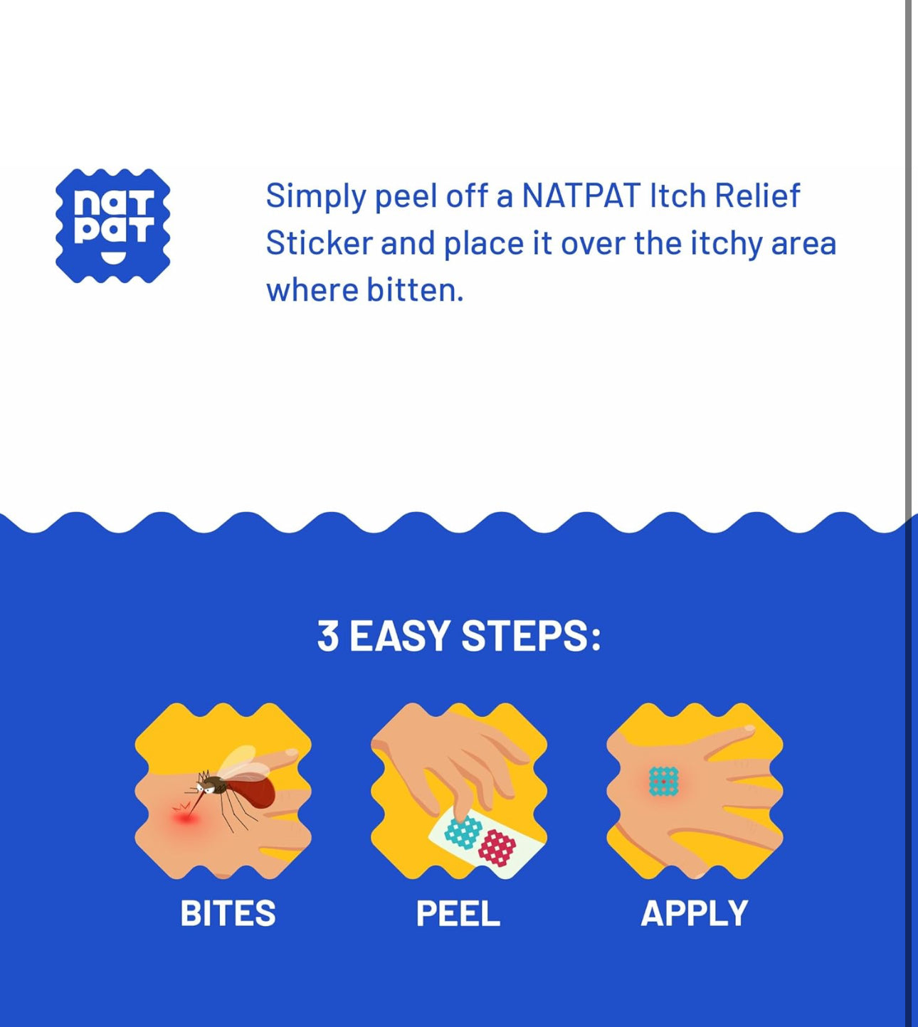 Itch Relief Stickers