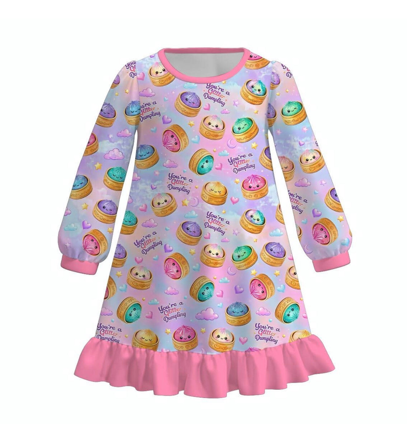 Your a Glitter Dumpling Night Dress  | Preorder