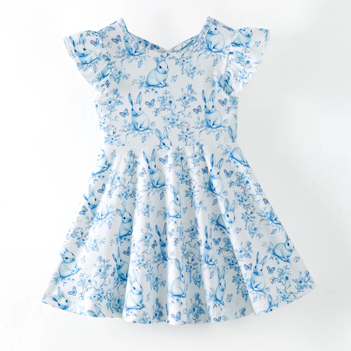 Classic Bunny Easter Twirl Dress  | Preorder