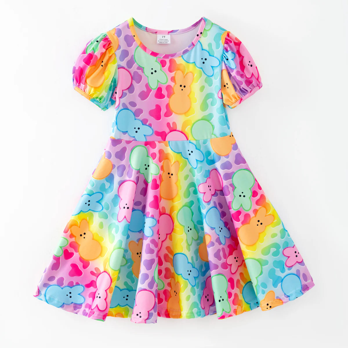 Easter Peeps Twirl Dress  | Preorder