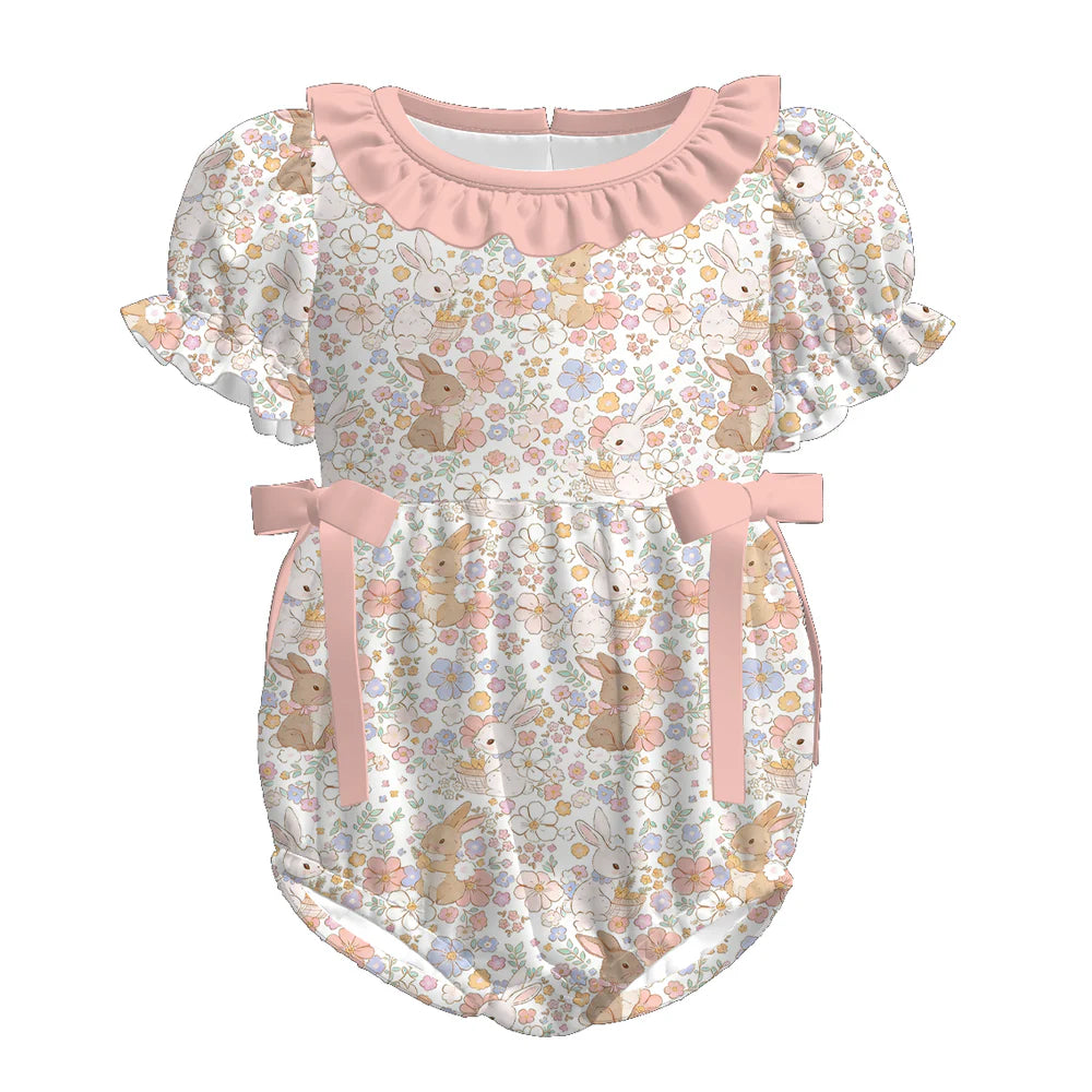 Sisters Easter Bunny Romper | Preorder