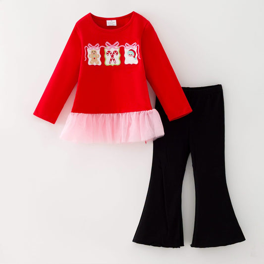Candy Cane  Pant Set|PREORDER