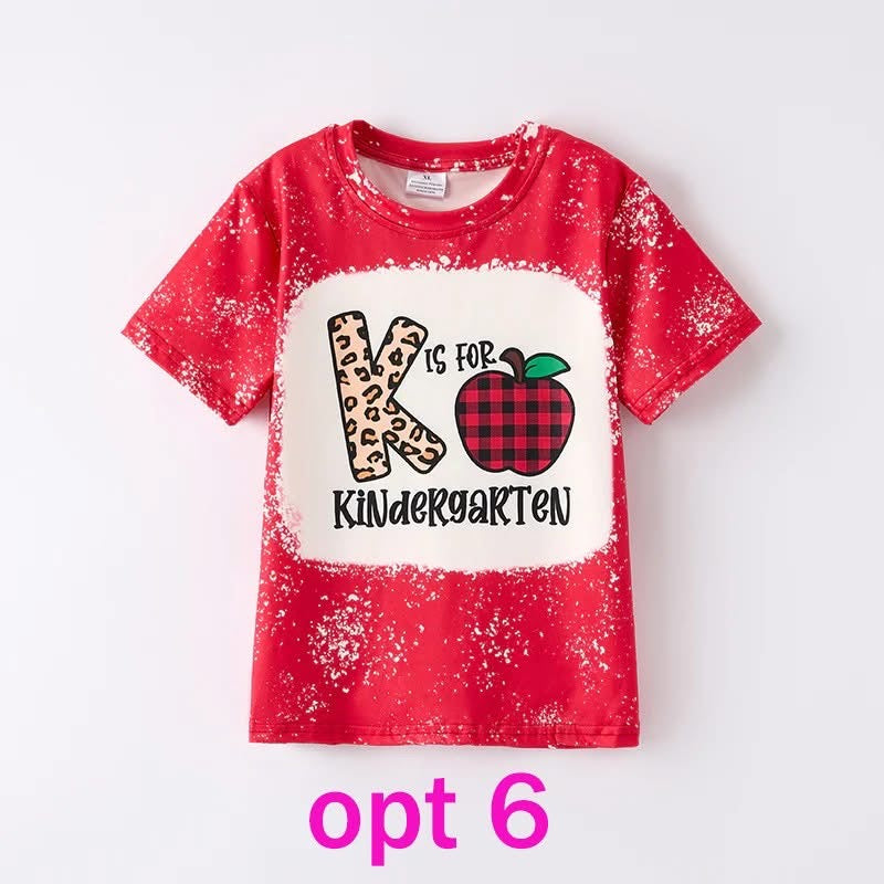 K is for Kindergarten Tee | Preorder