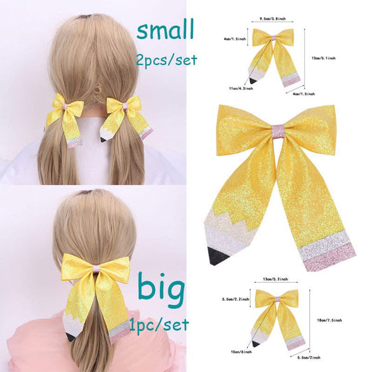 Pencil Hair Bow | PRE ORDER