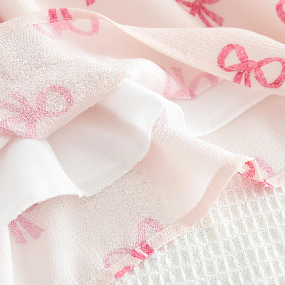 The Pretty Pink Bow Dress | Preorder