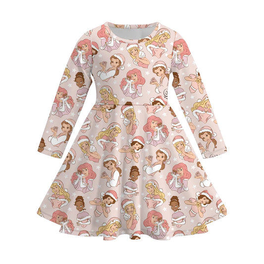 Christmas Themed Twirl Dress | Preorder