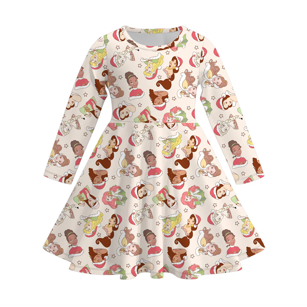 Christmas Themed Twirl Dress | Preorder