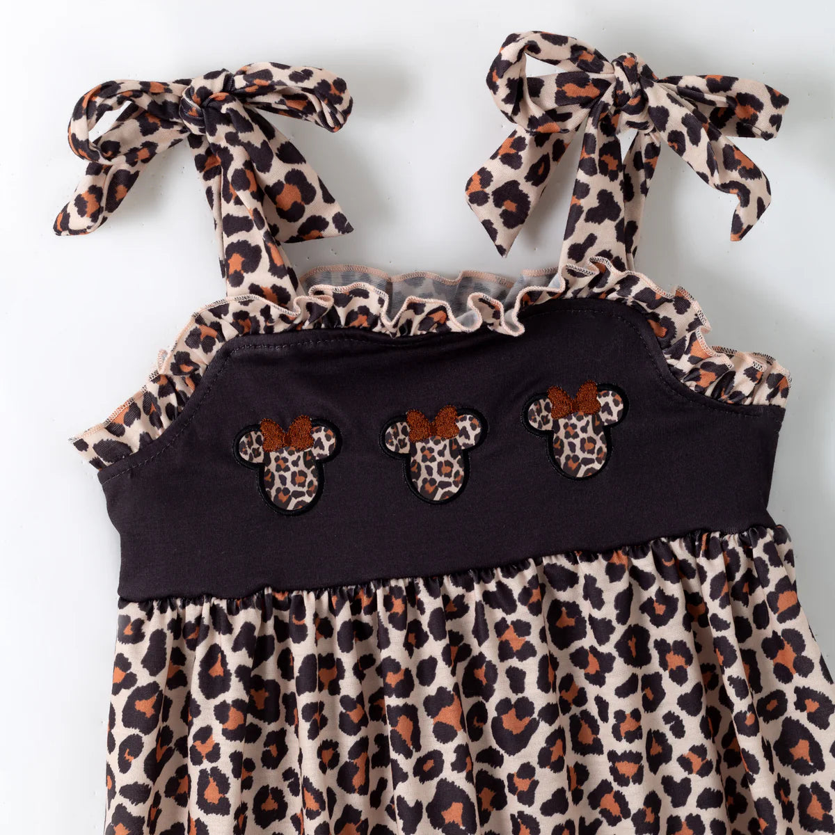 Leopard Print Disney Romper | Preorder