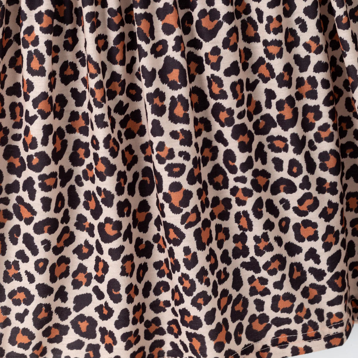 Leopard Print Appliqué Dress | Preorder