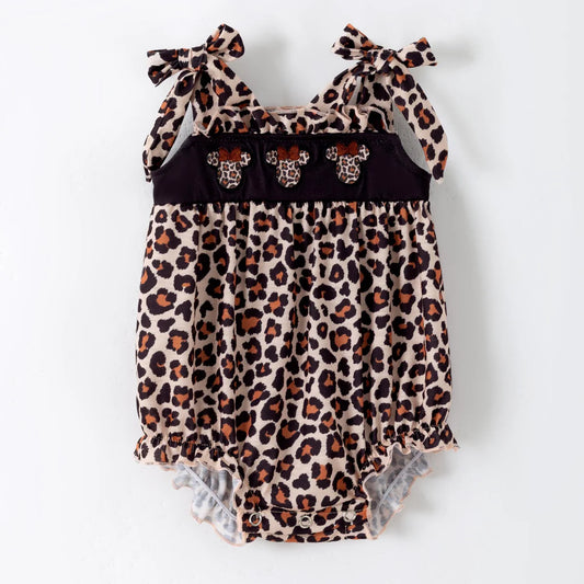 Leopard Print Disney Romper | Preorder
