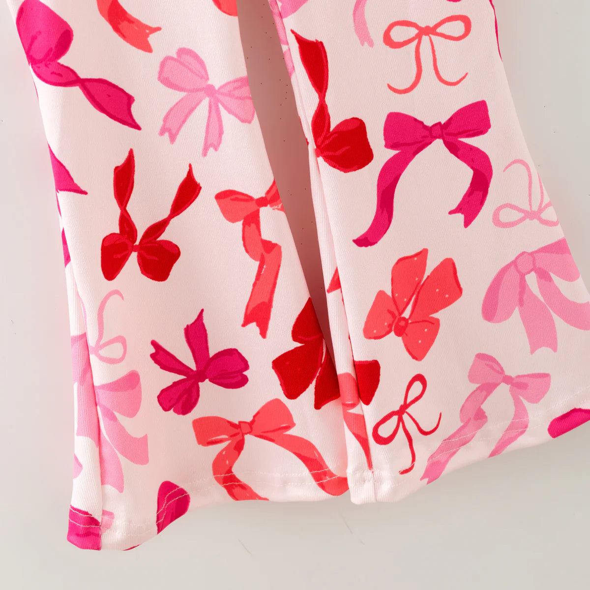 Christmas Bows Flared Pant Suit | Preorder