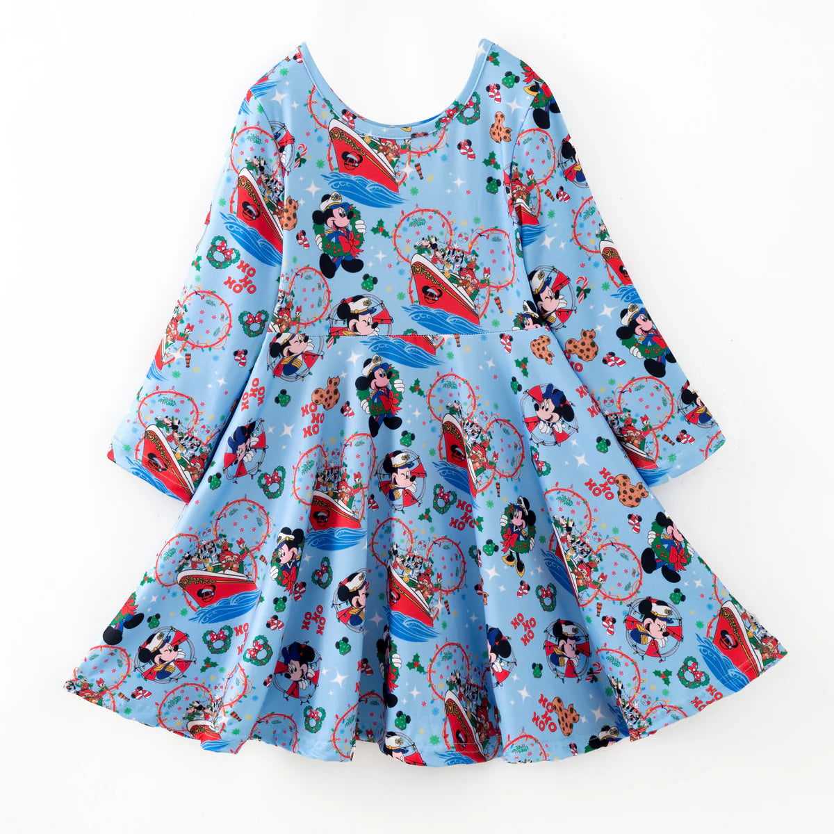 Character Print Twirl Dress | Preorder
