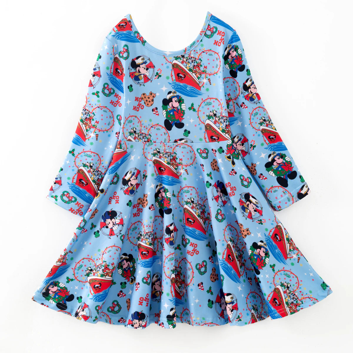 Character Print Twirl Dress | Preorder