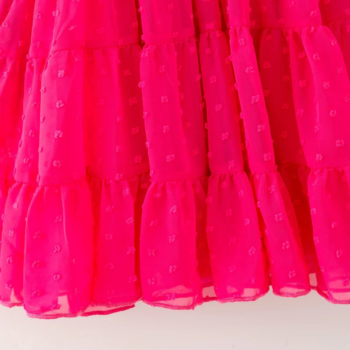 Flowers and Swiss Dots Tule Dress | Preorder