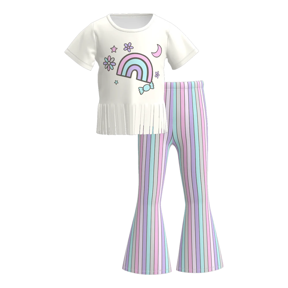 Rainbows & Candy Bell Bottom Set | Preorder
