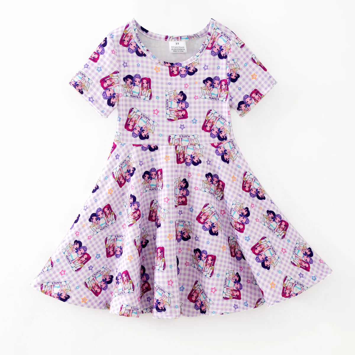 Character Print Twirl Dress | Preorder