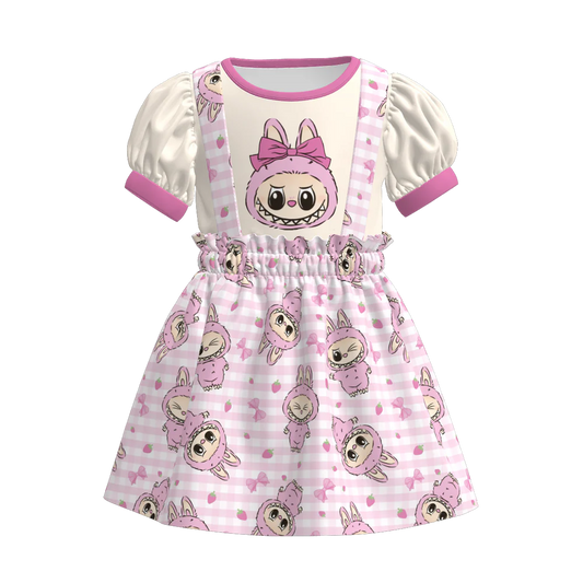 Character Print Strap Dress | Preorder