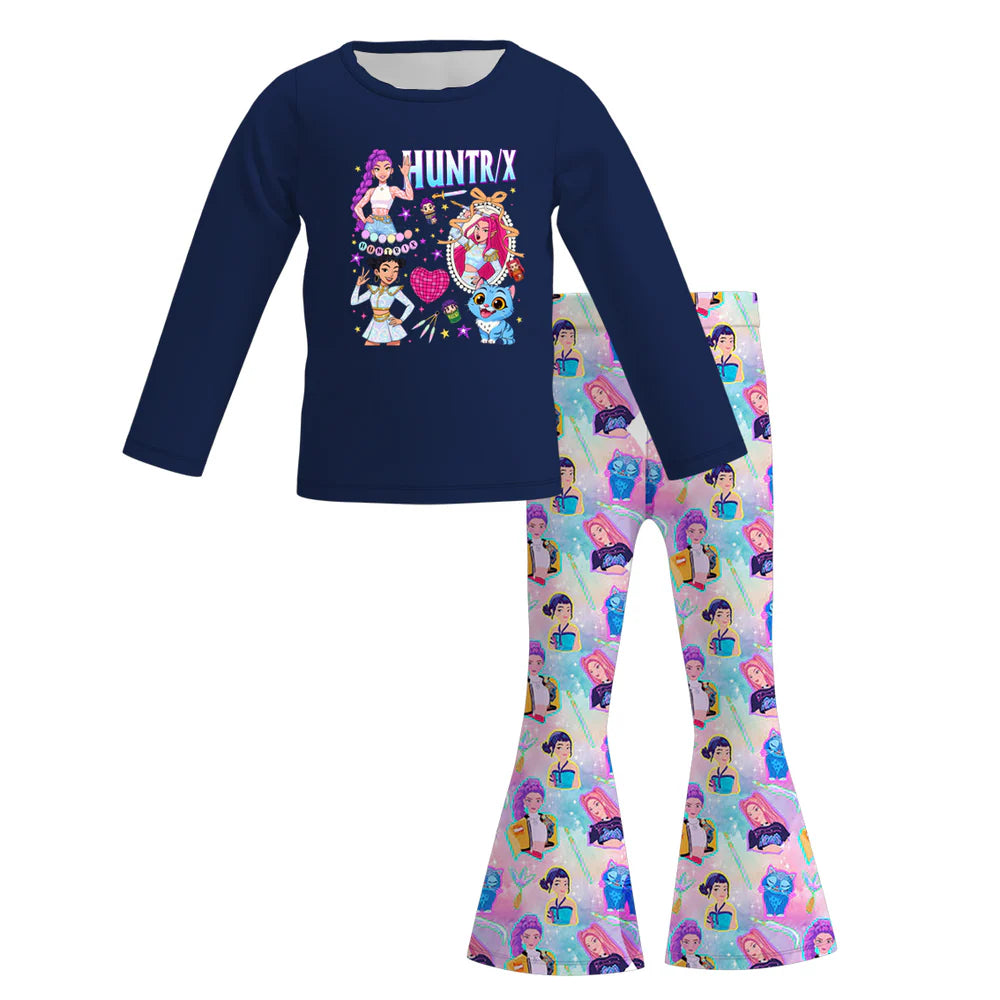 Movie Character Flared Pant Set | PreOrder