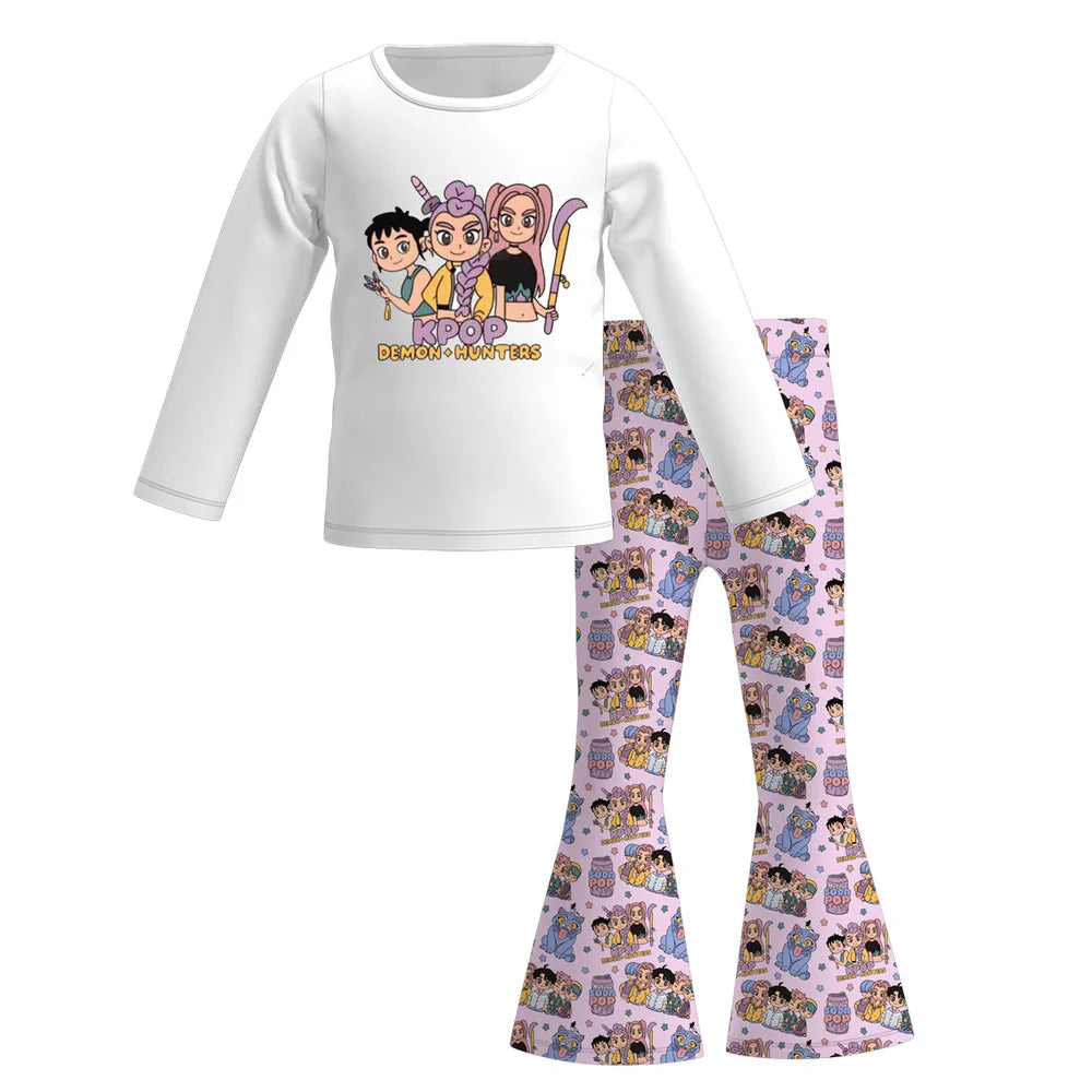 Movie Character Flared Pant Set | PreOrder