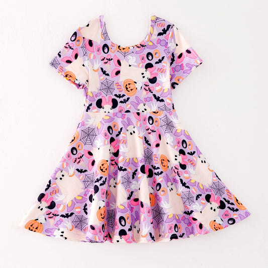 Friendly Ghost Twirl Dress | Preorder