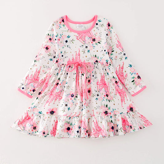Pink Florals & Castle| Preorder