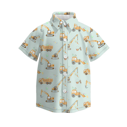 Easter Print Dress Shirt | Preorder