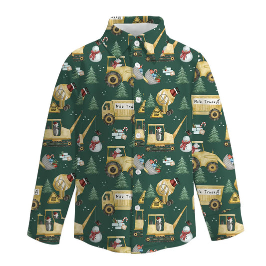 Christmas Themed Dress Shirt | Preorder
