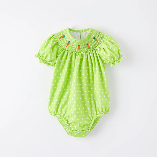 Embroidered Easter Smocked Dress and Romper  | Preorder