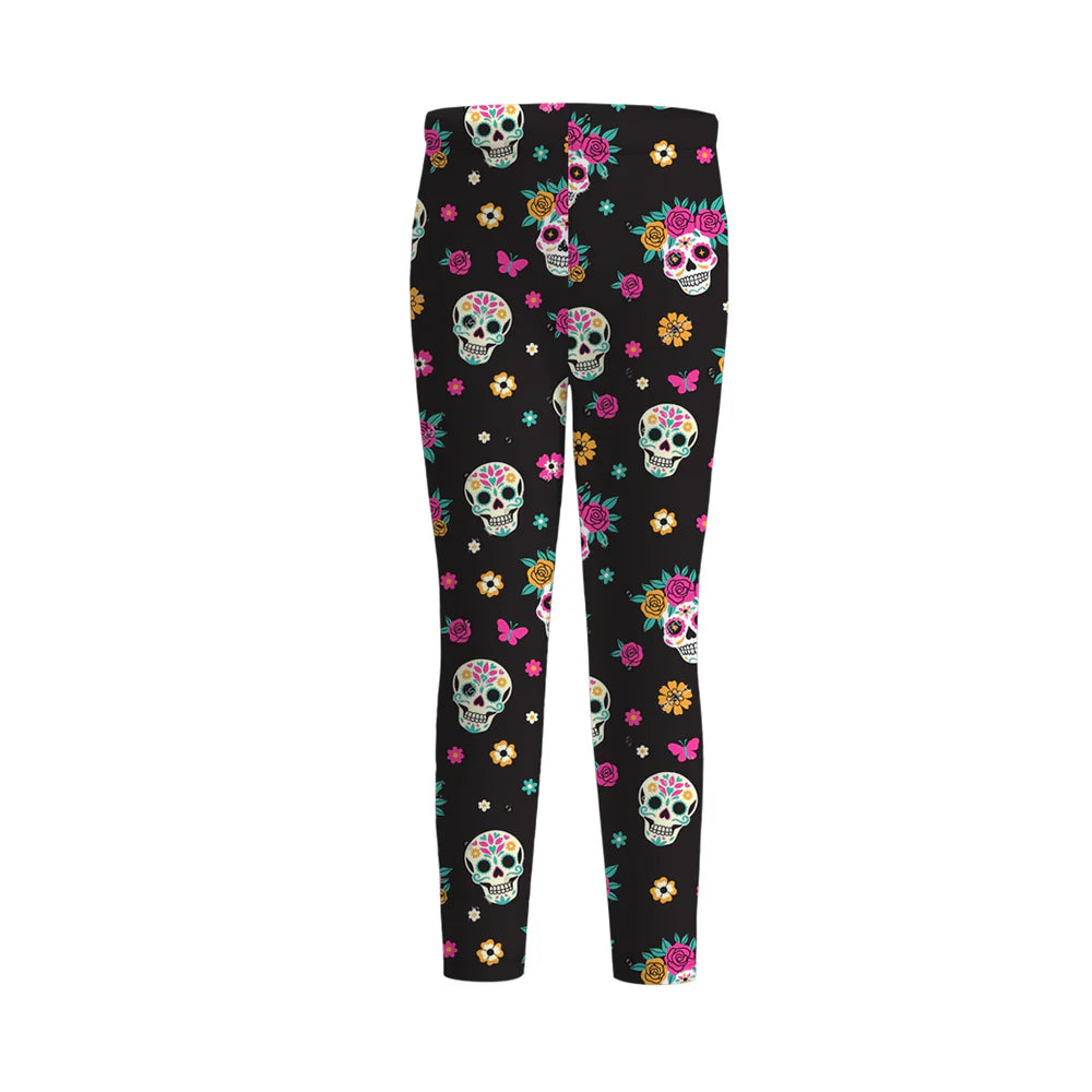 Sugar Skull Leggings | Preorder