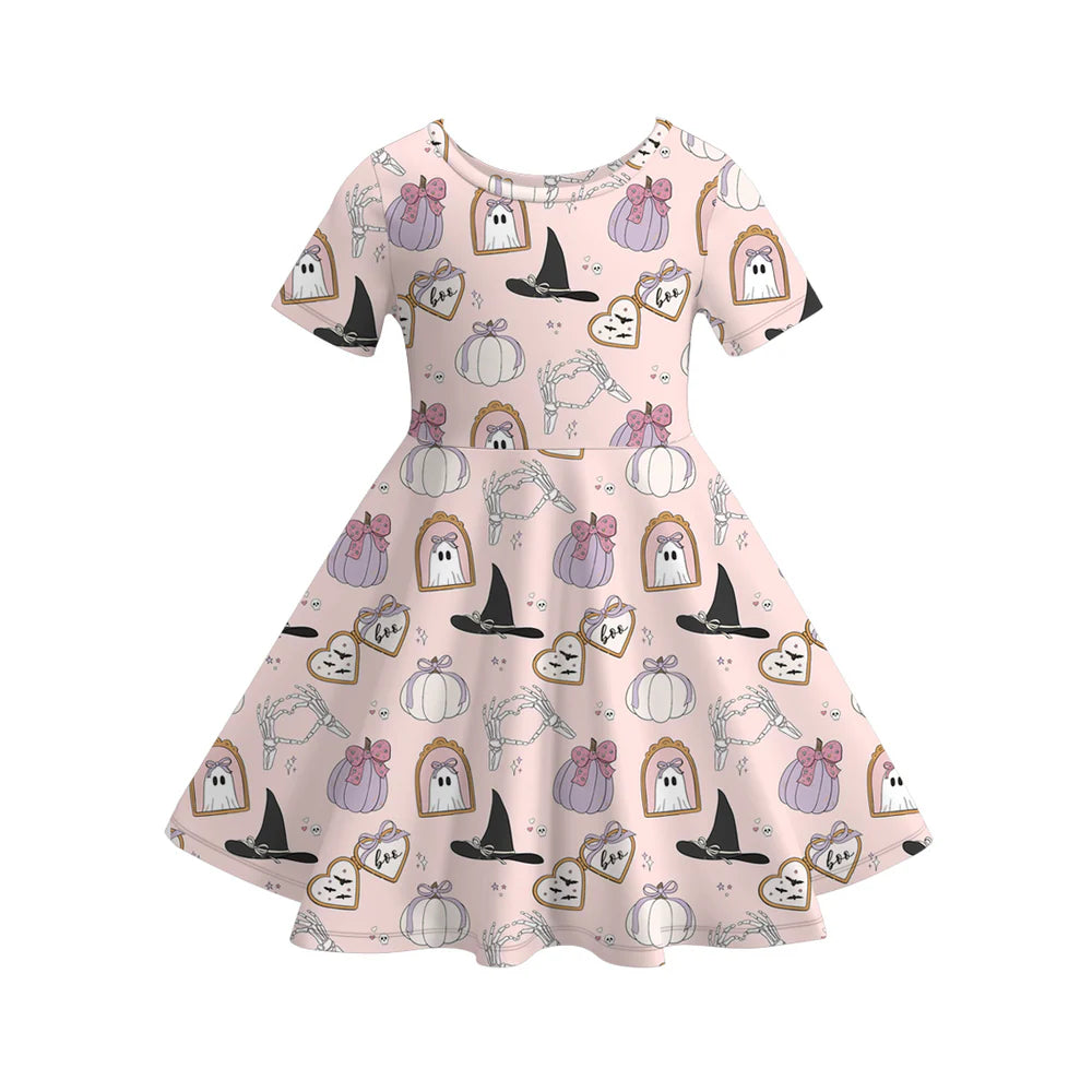 Pumpkins, Ghosts & Witches Dress  | Preorder