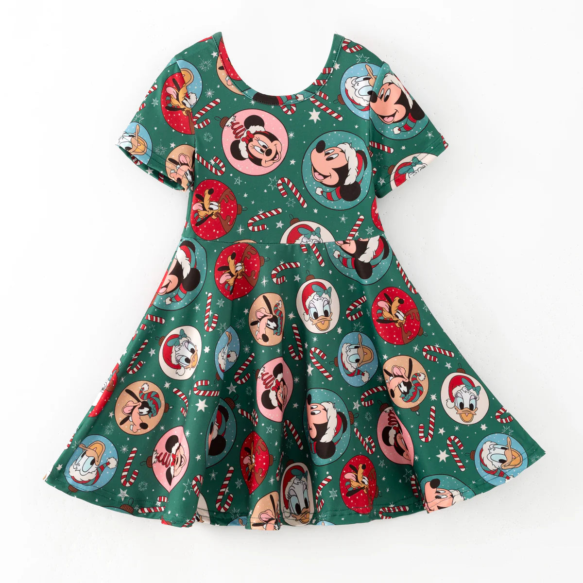 Character Themed Christmas Twirl Dress | Preorder