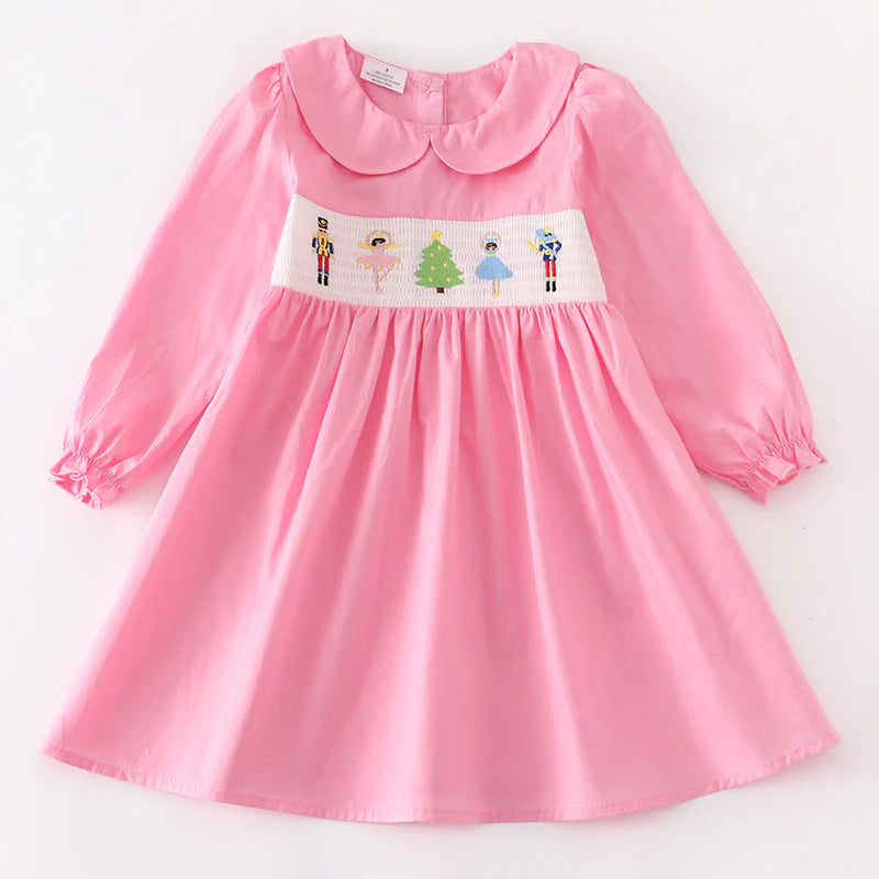 Christmas Smocked Dress | Preorder