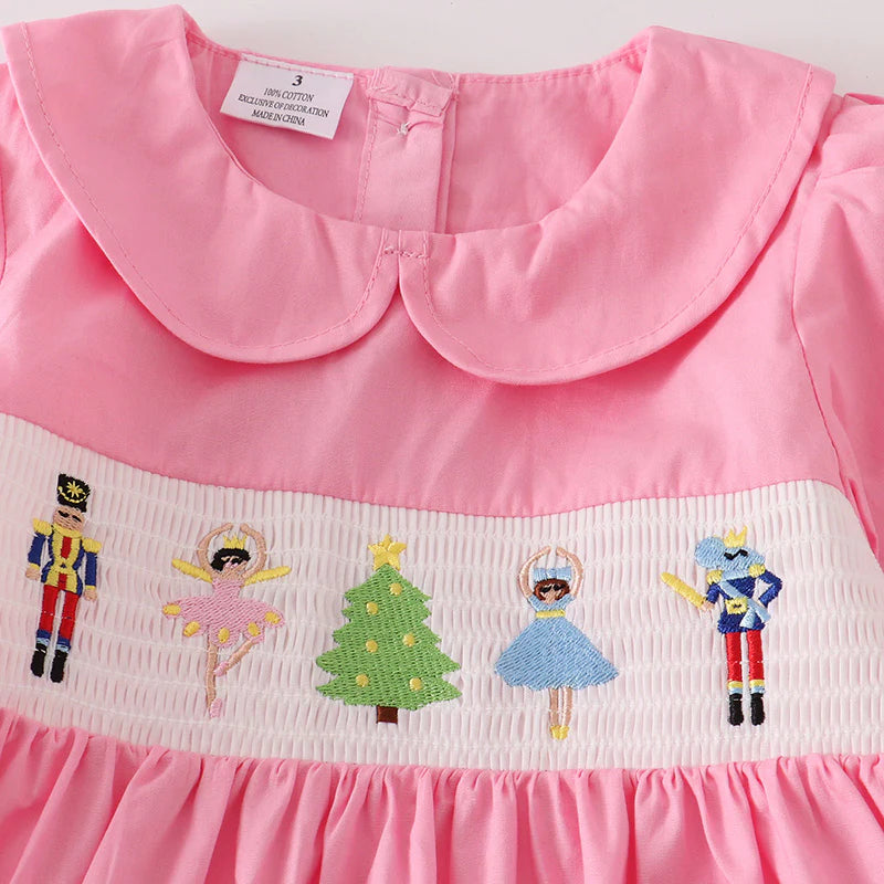 Christmas Smocked Dress | Preorder