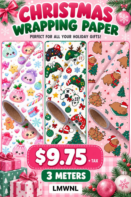 Christmas Wrapping Paper | PreOrder