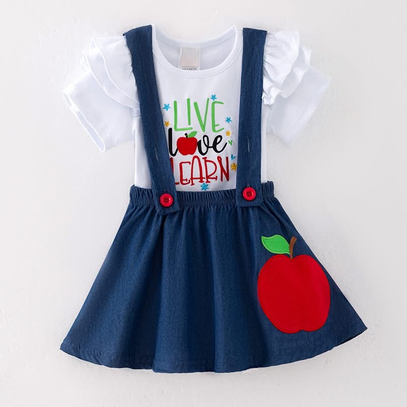 The School Year Applique Dress | Preorder